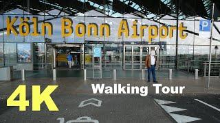 Cologne Bonn CGN Airport Walk in UHD 4K