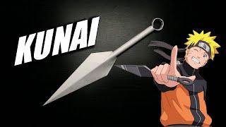 Comment faire du kunai à partir de papier. Arme ninja. Naruto