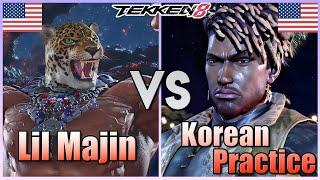 Tekken 8  ▰  Lil Majin (#1 King) Vs Korean Practice (Eddy) ▰ Ranked Matches!