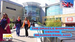 The Oracle Shopping Centre Reading England | Keep Walking 4K