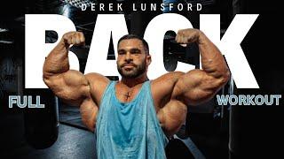 Derek Lunsford: Full Back Workout-- Wild Fire Fitness