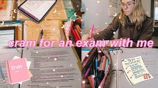 PT School day in my life | how to effectively cram for an exam