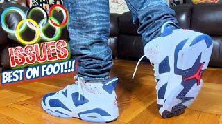 My ISSUES With The Air Jordan 6 Olympics | Review & Best On Foot!