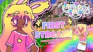 FIRST STREAM ON JAMTOPIA! ⟡MINECRAFT⟡