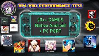 Android and PC Port Games Performance Test on Retroid Pocket 4 Pro