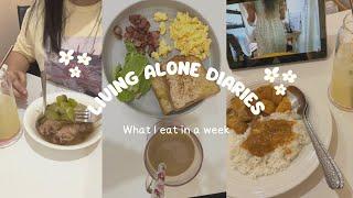 Living alone in the Philippines  What I eat in a week / cooking