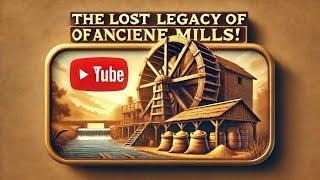 "Ancient Watermill: The Lost Legacy of Traditional Mills! ️"