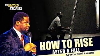 What to do if you fall into sin as a believer, a leader or a minister || Apostle Femi Lazarus