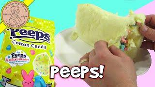 Peeps Cotton Candy With Mini Peeps Marshmallow Candies Food Tasting Review