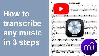 How to transcribe music ? My method in 3 steps