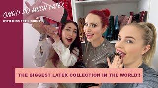 The biggest collection of latex in the world!!