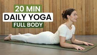 20 Min Daily Yoga Flow | All Levels Yoga for Your Daily Ritual