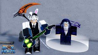 ESSE NPC ME VENDEU A SOUL GUITAR E A FOICE MÍTICA NO BLOX FRUITS (Roblox Blox Fruits)