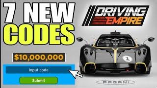 *NEW UPDATE* DRIVING EMPIRE CODES 2024 MARCH | DRIVING EMPIRE CODES | DRIVING EMPIRE CODE