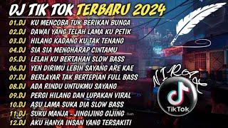 DJ VIRAL TIKTOK TERBARU 2024 FULL BASS  | DJ KU COBA TUK BERIKAN BUNGA REMIX TERBARU 2024 