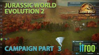 Jurassic World Evolution 2 Campaign. Lets play Part 3