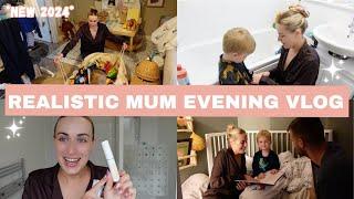 RAW TODDLER MUM EVENING VLOG | SKIN + ME | AD