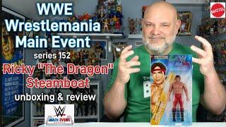 Ricky "The Dragon" Steamboat Mattel WWE Wrestlemania Main Event series 152 unboxing & review