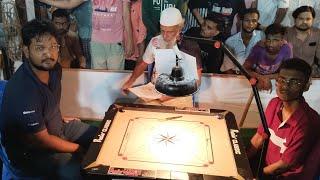 FINAL.  Mohd Arif (Lucknow)  Krishna Dayal(Varanasi) 28th State Senior Carrom Championship 2024-25