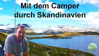 Mit dem Camper durch Skandinavien - Norwegen und Schweden - Wohnmobil Reiseberichte - Pios Welt