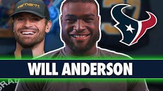 Will Anderson On Preparing For His Rookie Year, Playing For DeMeco Ryans & Alabama Stories