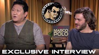 Lorenzo Richelmy and Benedict Wong Interview - Netflix's Marco Polo (HD) 2014