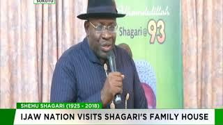 Ijaw Nation visits Shagari's Family house