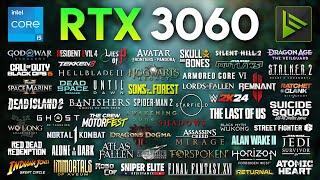 RTX 3060 Test in 50 Games in 2025