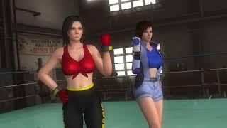 Asuka Kazama and Tina Armstrong tag along as Jackie Chan and Eliot enter in the match!