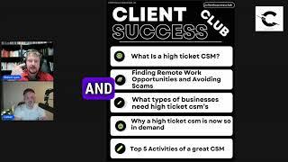 Why high ticket csm's are in high demand