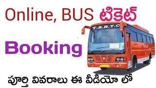 Online Bus Ticket Booking IN 2024 TSRTC BUS TICKET BOOKING