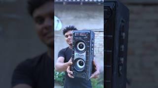 making homemade bluetooth speaker #shots #project #experiment #sujanexperiment