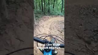 Mountain Bike ASMR from the top of Caveboy Trail at Windrock Bike Park