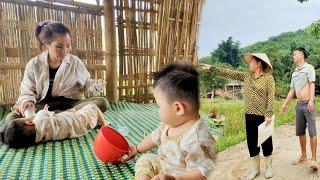 Single mom - Strangers came to dispute land, demanding to destroy Ly Yen Ca's house