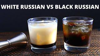 How To Make Black Russian VS White Russian Cocktail