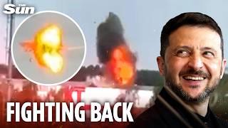 Ukraine PUMMELS Moscow in brutal revenge strike after Putin's 3-day blitz on Kyiv