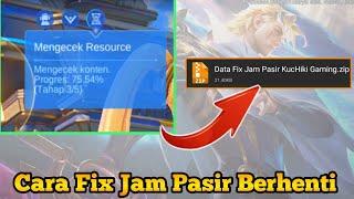 Cara Atasi Bug Jam Pasir Stuck Download Resource Data Mobile Legends Terbaru