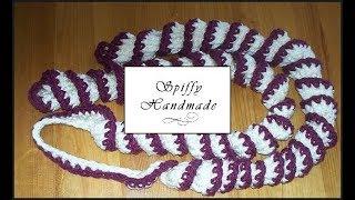 Crochet Spirally Scarf Tutorial