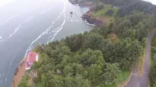 Cape Foulweather, Oregon Aerial