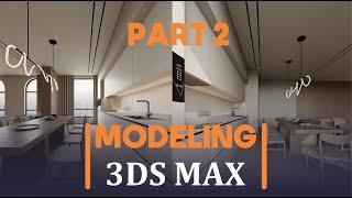 modeling and rendering in 3d max . corona PART 2