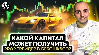 Какой КАПИТАЛ может получить PROP Трейдер в Gerchik&Co?