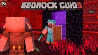 TIPS For EASY Nether SURVIVAL | Bedrock Guide S3 EP12 | Minecraft