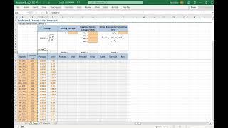 Calculating Root Mean Square Error (RMSE) in Excel