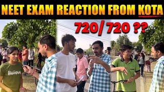 NEET 2024 Paper Reaction after Exam in Kota | Tough or Easy Students Review | Must Watch..!!️#neet