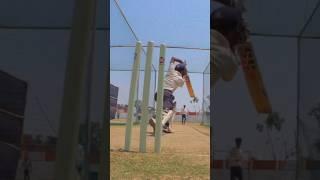 Batting Through Stumps Angle #cricket #solocricketer #youtubeshorts #cricketlover #singlewicket