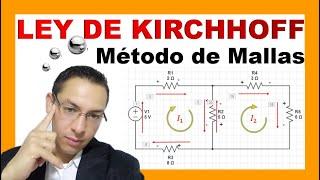 Ley de Kirchhoff [Método de Mallas] Ejemplo 1