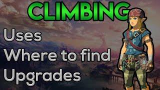 Climbing Gear Guide - Uses, Locations, Materials & Upgrades ! Legend of Zelda Breath of the Wild