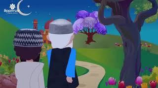 Naat Me bhi Namaz parhunga Cartoon | Roohani Kids  نماز نشید