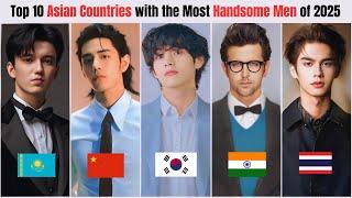 Top 10 ASIAN Countries with the Most HANDSOME Men of 2025