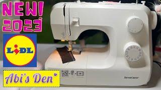 NEW - Lidl SEWING MACHINE - STARTER LESSON  October 2023 Silvercrest Sewing Machine #abisden